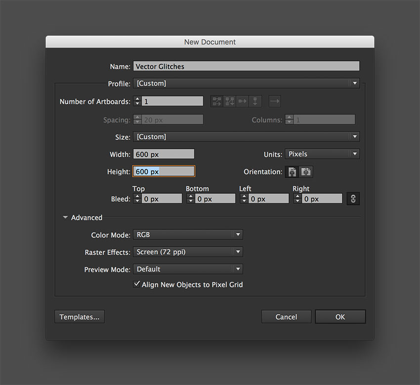 850x779 How To Create Vector Glitches Using Adobe Illustrator