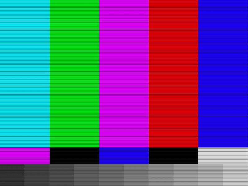 800x600 Tv Glitch Vector Sketch Freebie