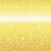 170x170 Gold Glitter Textured Border Premium Clipart