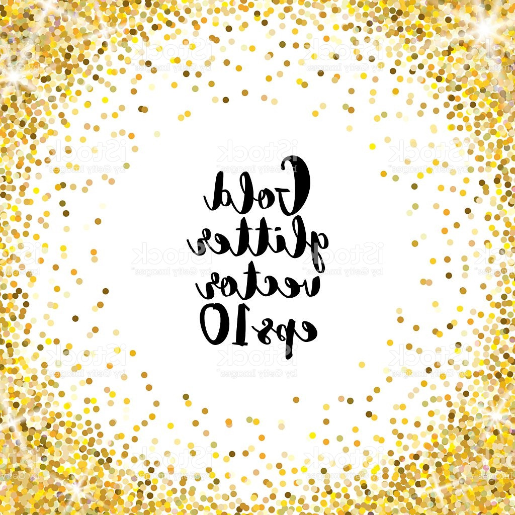 1024x1024 White And Gold Wedding Invitations Elegant Gold Glitter Vector