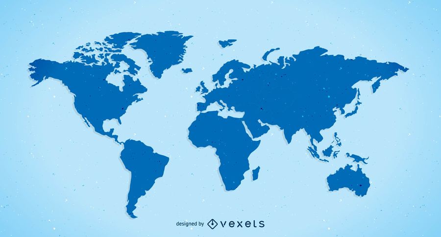 900x484 Free Vector Plain World Map