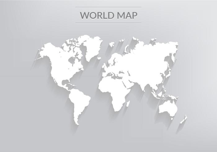 700x490 Free World Map Vector Collection Different Designs