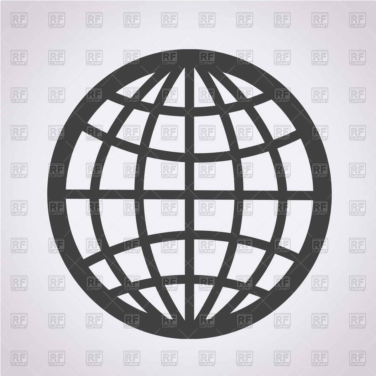 1200x1200 Globe Icon Vector Image Vector Artwork Of Objects Tumdee