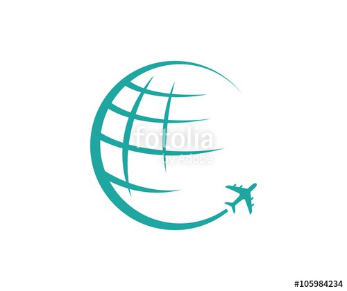 500x420 Globe Travel Logo Stock Image And Royalty Free Vector Files On