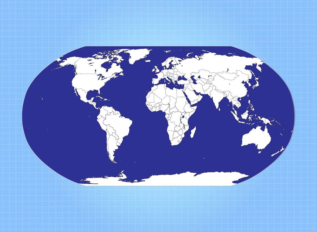 1024x750 Globe Vector Free Vector World Map
