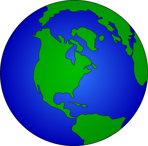 600x592 Free Earth Globe Vector