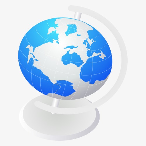 500x500 Globe Vector, Globe, Vector Png And Vector For Free Download