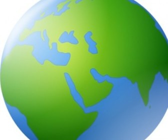 336x280 World Globe Vector
