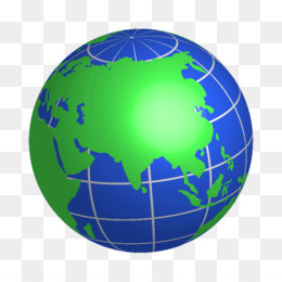 260x260 World Globe Vector Clipart