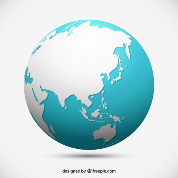 626x626 Isolated Earth Globe Vector Free Download