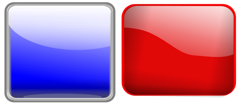 800x347 Glossy Buttons Free Vector 4vector