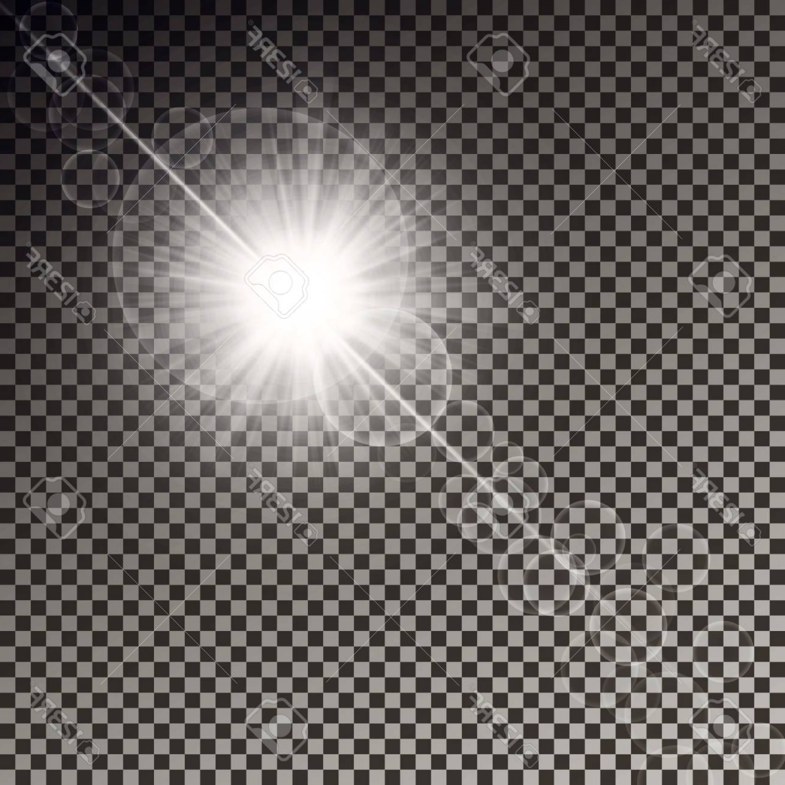 1560x1560 Photostock Vector Transparent Sun Ray Effect Sun Light Vector