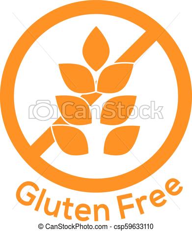 391x470 Gluten Free Icon No Wheat Symbol Food Sign.