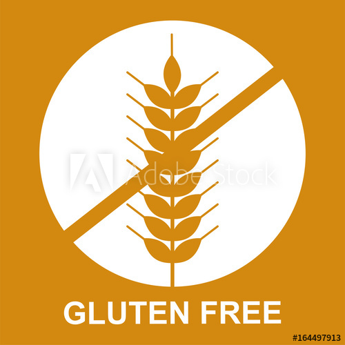 500x500 Gluten Free Icon Vector