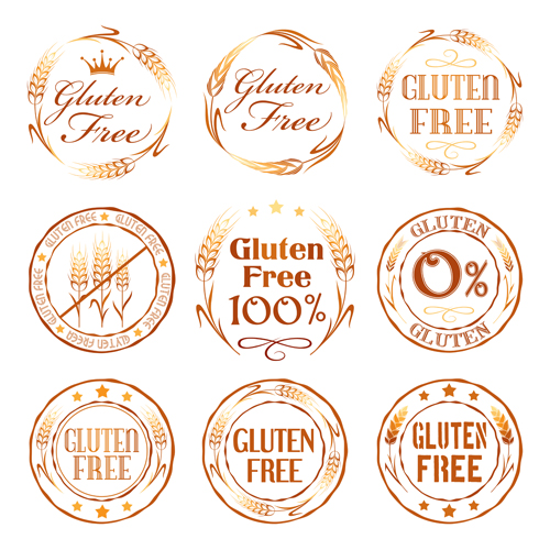 500x500 Logos. Gluten Free Logo Vector Gluten Free Logos With Labels