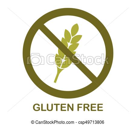 450x413 Gluten Free Vector Clipart