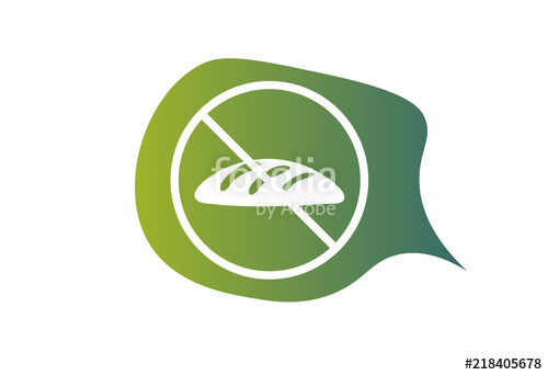 500x342 Gluten Free Vector Symbol. No Gluten Sign. Stock Image And