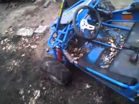 480x360 6.0 Vector Go Kart Before Fiberglass