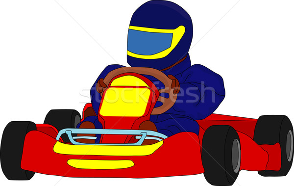 600x379 Go Kart Vector Illustration Pavel Bortel (Pavelmidi) ( 1304453