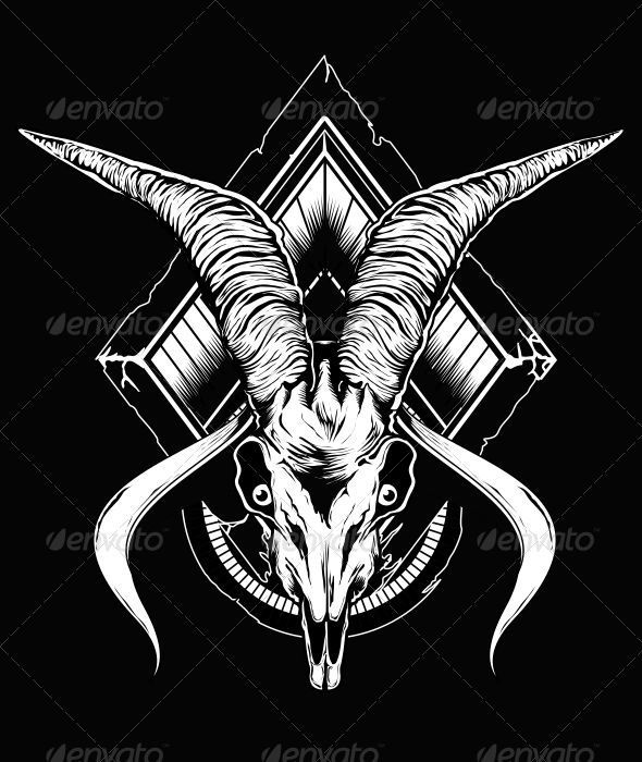 590x700 Skull By Persetan2 Graphicriver