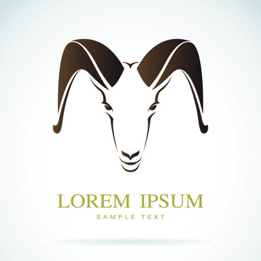 368x368 Simple Goat Vector Background Png Images, Backgrounds And Vectors