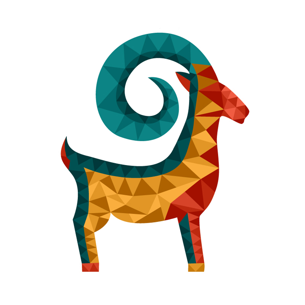 1024x1024 Irregular Figure Goat Vector Free Download Cdr Files