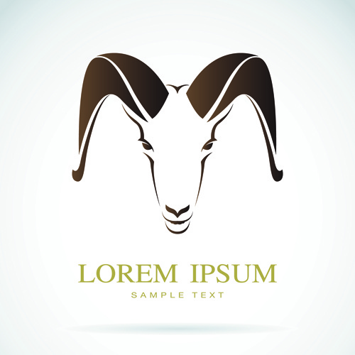 500x500 Simple Goat Vector Background Free Vector In Encapsulated