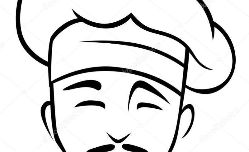 800x491 Goatee Vector A Goatee Beard Wearing A Traditional Toque Or Hat