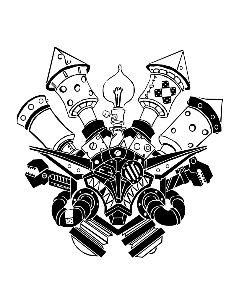 792x990 Goblin Crest Vector The Misty Teahouse