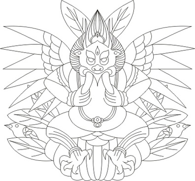 396x368 Hindu God Vector Images Free Vector Download (783 Free Vector) For
