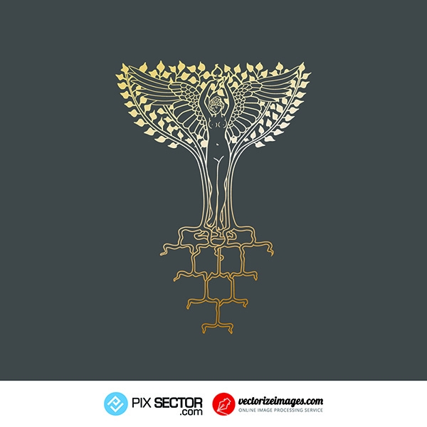 600x600 Greek Goddess Vector Free
