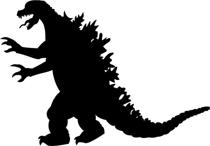 736x511 Godzilla Silhouette