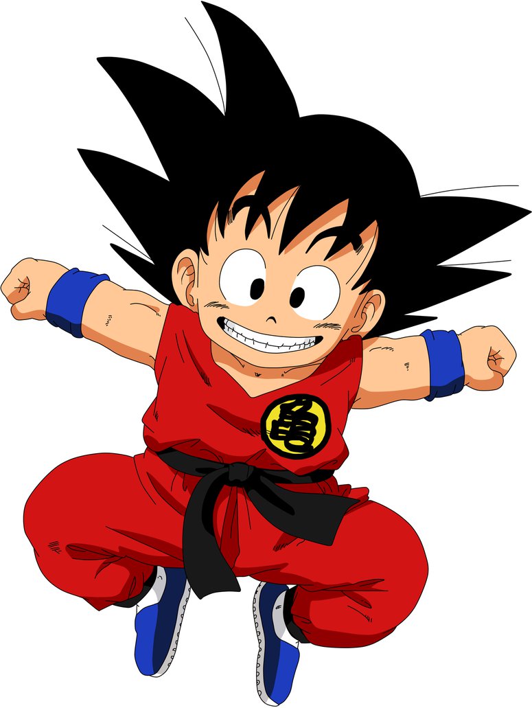 775x1031 Kid Goku Vector By Homicidalmary