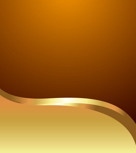 265x300 Rough Golden Banner Vector Royalty Free Stock Image