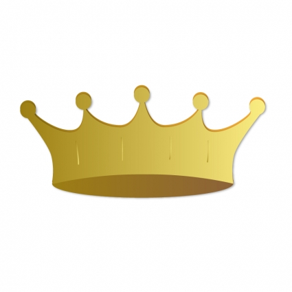 425x425 Gold Crown Vector Free Vector Download In .ai, .eps, .svg Format