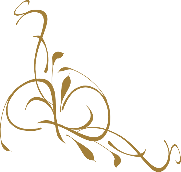 600x571 Gold Floral Vector Png 1 Png Image
