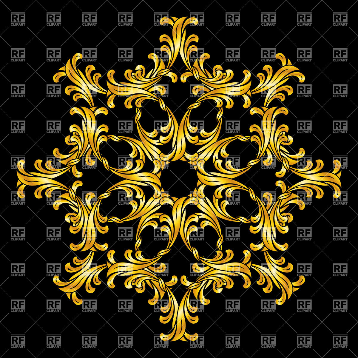 1200x1200 Golden Flower
