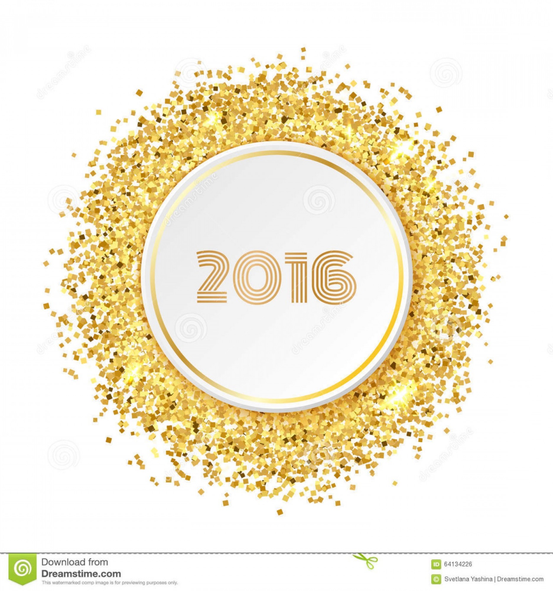 1872x2001 Stock Illustration Vector Gold Glitter Particles Circle Texture