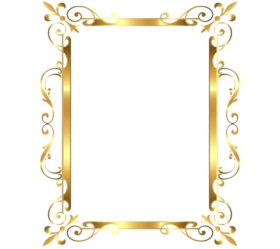 900x800 Gold Frame Border Sarufaromeo.club