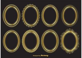 286x200 Elegant Gold Vector Frames