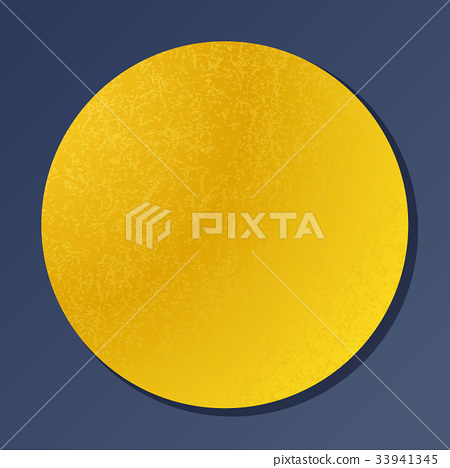 450x468 Circle, Gold Leaf, Vector