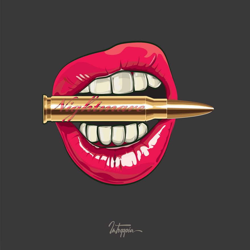 879x879 Sexy Lips, Vector Illustration Portfolio Introppia Creations