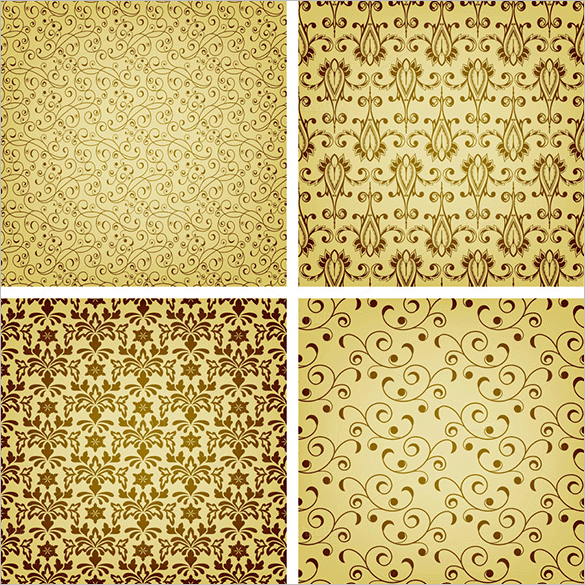Gold Pattern Vector