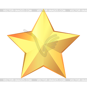 300x300 Trophy. Big Gold Star