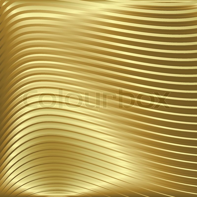 800x800 Abstract Gold Background With Waves On Golden Texture Stock