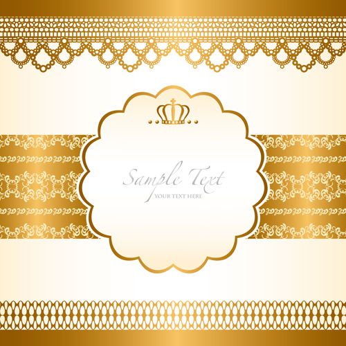 500x500 Gold Elements Vector Backgrounds 01 Free Download