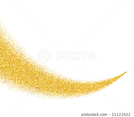 450x394 Abstract Vector Gold Glitter Star Wave Background