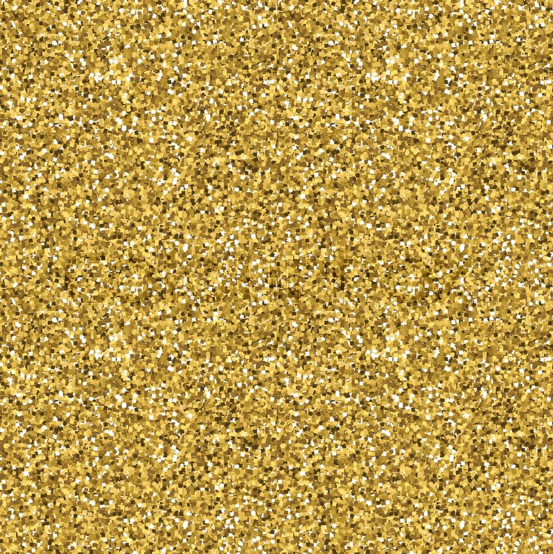 798x800 Gold Glitter Seamless Texture. Gold Vector Background Stock