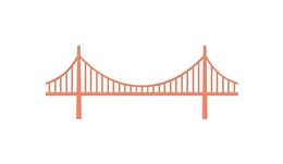 260x151 Download Bridge Vector Png Clipart Golden Gate Bridge Clip Art