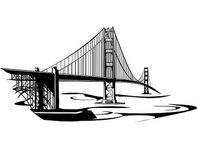 400x300 Golden Gate Bridge Clip Art Clipartlook